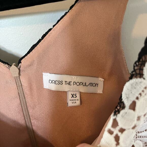 Dress The Population Candace Crochet
Mermaid‎ Gown dress size xs nwt - Picture 7 of 14